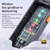 2 в 1 Bluetooth 5.4 аудио приемник передатчик многоточечный беспроводной адаптер с микрофоном 3,5 мм AUX стерео музыка для автомобиля самолет ТВ