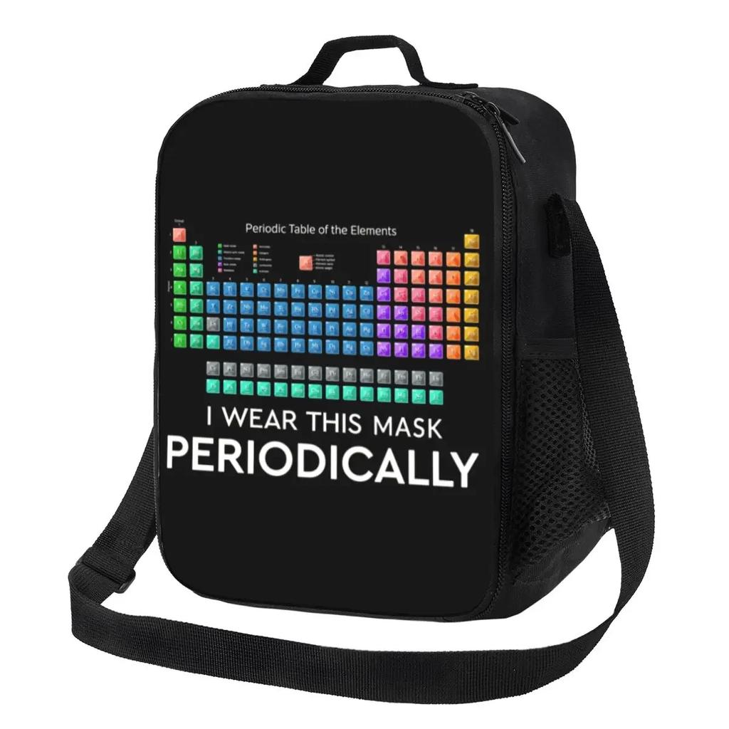 Stem Cats Insulated Lunch Bag for Women Science Chemistry Biological Thermal Cooler Bento Box Office Picnic Travel