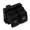 New Chrome Control Window Switch Button 5K3959857 5K3 959 857 A / B / C for Golf MK5 MK6 GTI EOS 2 Doors