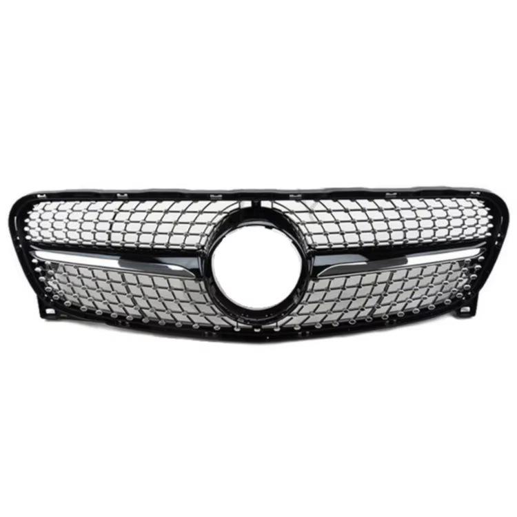 Передняя решетка в стиле Diamond для Mercedes GLA X156, GLA200, GLA250, GLA45