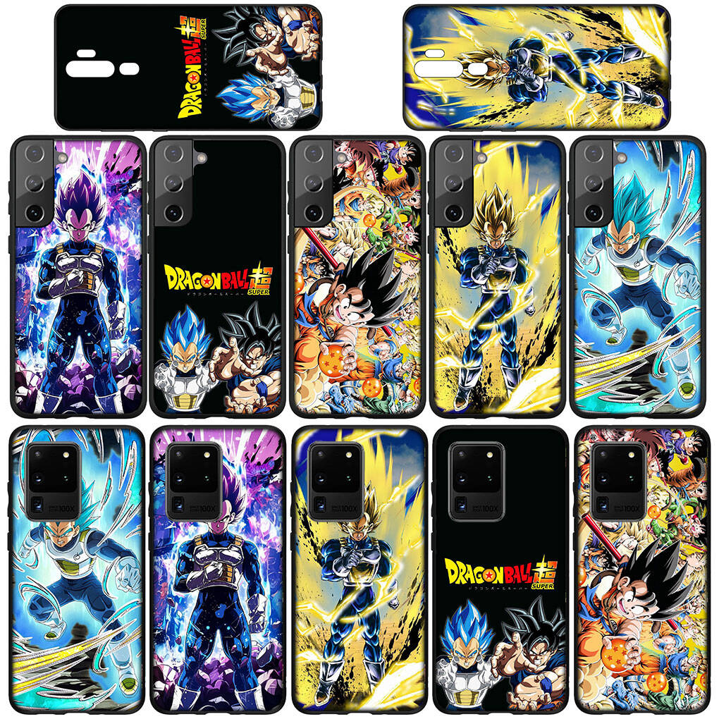 Phone Case for Samsung Galaxy S25 S23 S24 Ultra FE Plus A05 A06 A15 A16 A36 A37 A35 A54 A55 A56 A57 A25 A26 A53 Vegeta Cute IV Dragon Gokus Ball Cover