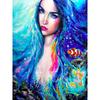 5D DIY Diamond Painting Kit Anime Girl Unicorn Princess Full Round Diamond Mosaic Embroidery Cross Stitch Home Decor Art
