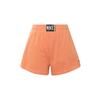 Logo Print Elastic Straight Leg Shorts Women Shorts Orange CZ9858-858
