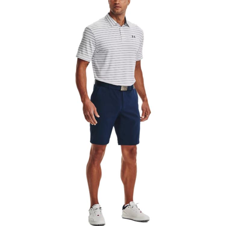Under Armour Мужские поло Halo Серый воротник-поло Умеренный прямой крой 1351130-014