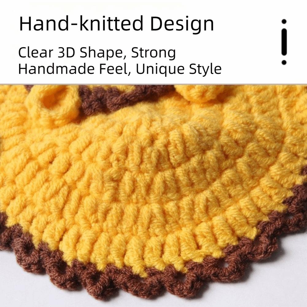 Warm Pet Tortoise Clothes Knitted Small Animal Apparel Cute Tortoise Outfit Winter Season