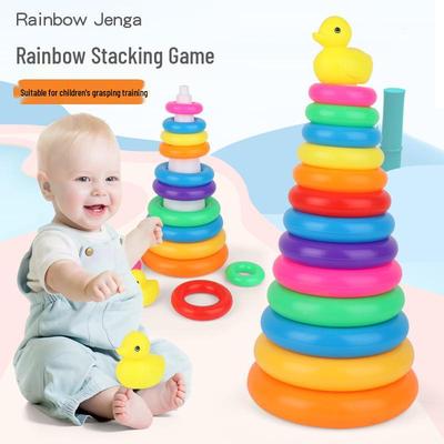 Маленькая утка Кольцеброс Игра на складывание для детей 3-7 лет – Креативная развивающая игрушка для ролевых игр, сделай сам