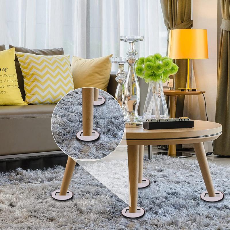 5 шт., стопоры для колес мебели, напольные протекторы для мебели, предотвращающие появление царапин