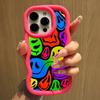 Ae88 Lovely Smiley Art Protective Phone Cases for Samsung S24 Plus S23 Ultra A14 A55 A06 Honor X9b Motorola OnePlus Big Wave TPU Back Cover
