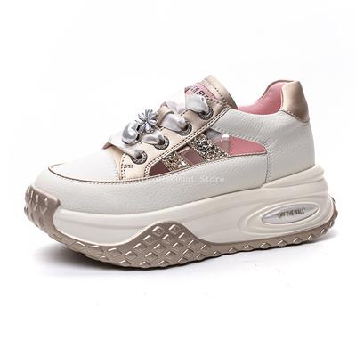 Plataforma Mujer Летние сандалии Женская обувь по акции Кроссовки на платформе Женская новая весенняя толстая подошва Студенческая повседневная обувь