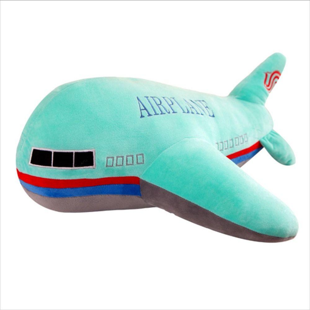 Pillow Pillow Dolls Airplane Plush Toys Stuffed Toys Simulation Airplane Aircraft Stuffed Pillow