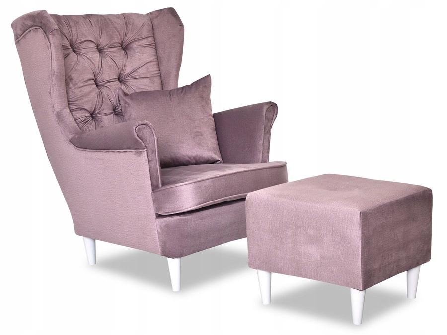 Gaja Scandinavian Family Furniture кресло с подголовником сиренево-розовый салон красоты