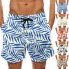 Fashion Men's Strapped Hawaiian Beach Fit Sport Casual Shorts Pants