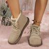 Fashion 2024 Winter New Thick Bottom and Velvet Thick Snow Boots for Women Warm Strap Short Boots Cotton Shoes for Women