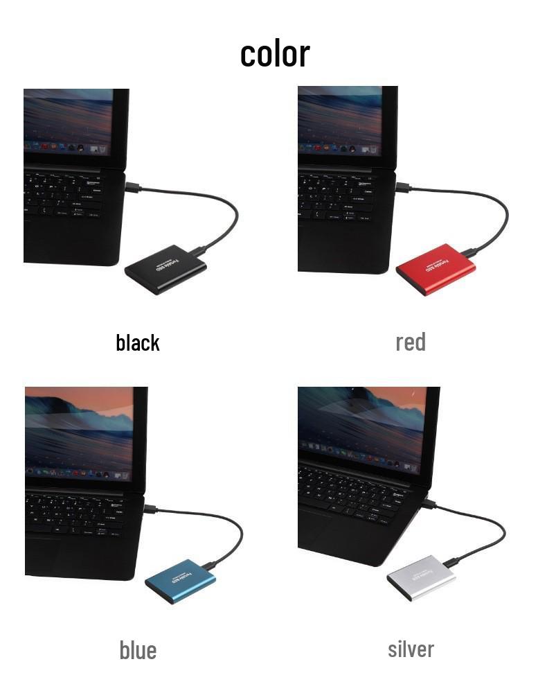Мобильный твердотельный накопитель PSSD: Внешний USB-накопитель 512 ГБ/1 ТБ/2 ТБ для расширения памяти телефона