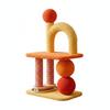 Кошачий лазалка с когтеточками Маленький игровой центр Игровые шары