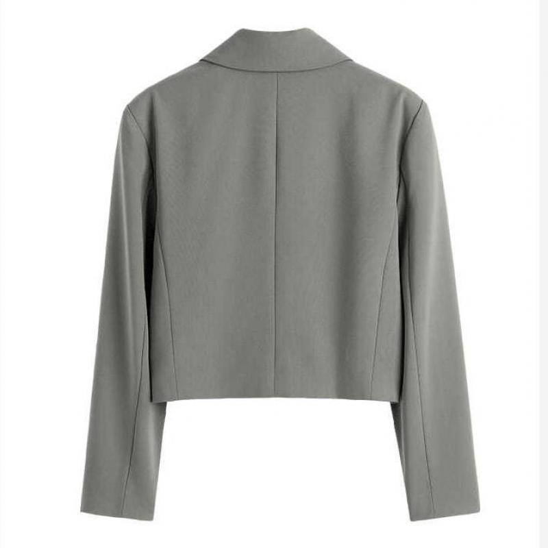 Summer And Autumn Korean Women Short Small Suit Coat And Blazers Office Lady Long Sleeve