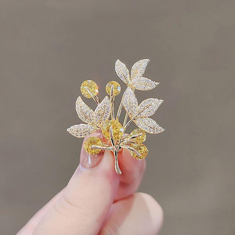 High-End Brooches, Women'S Sense Of Luxury, Niche, High-End Pins, Elegant Temperament, Fixed Clothes, Suits, Pearl Jewelry