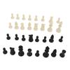 Chess Pieces Only PP Replacement Chessmen Figurine Pieces 75mm Height King for Party Camping Relaxing