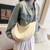 Crossbody Bag Women's 2025 New Spring Lazy Style Casual Foreign Style Large Capacity Literary and Simple Shoulder Bag Tote Bag