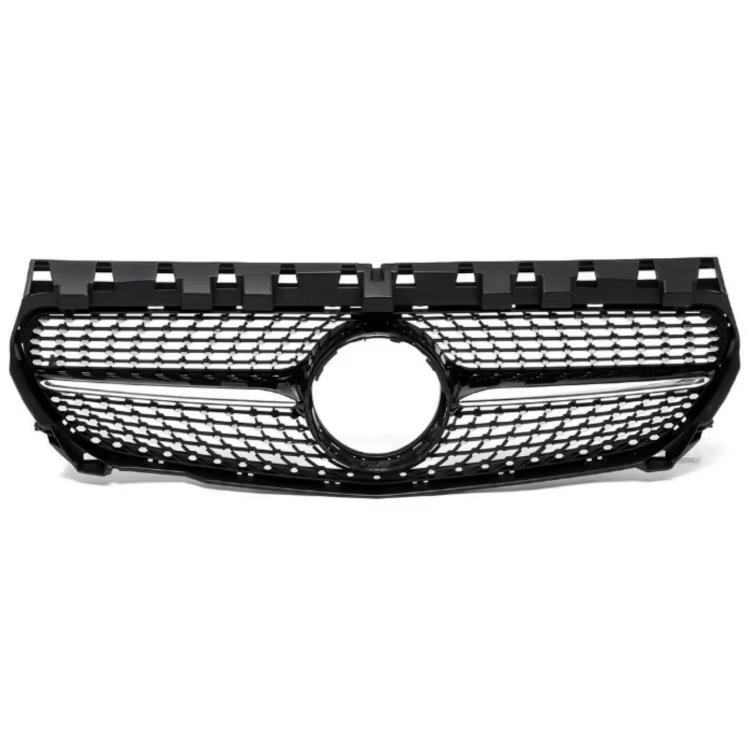 GT R Style Chrome Grille for Mercedes CLA-Class: CLA180, CLA200, C250, CLA45