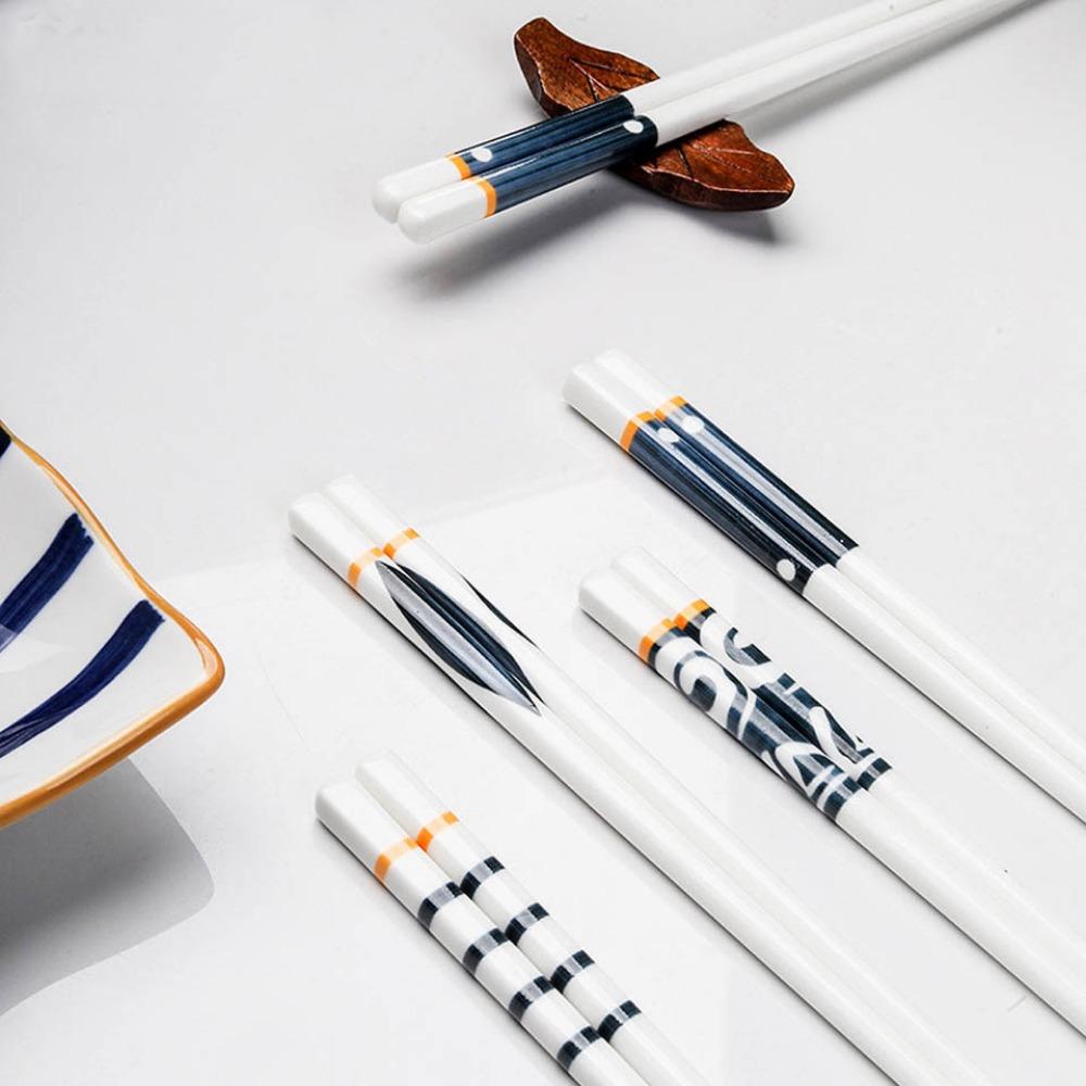 for Noodle Bone Porcelain Household Long Chopsticks Tableware Kitchen Tool Sushi Chopstick