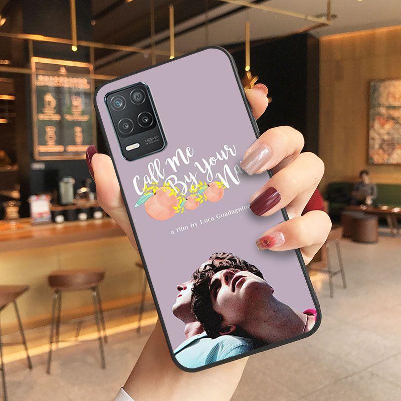 Назови меня своим именем постер Чехол для телефона для oppo Realme 8Pro 6PRO 6i 7pro 9i 9pro C11 C21Y C21 C25Y C25S C3 Q3S XT Чехлы coque