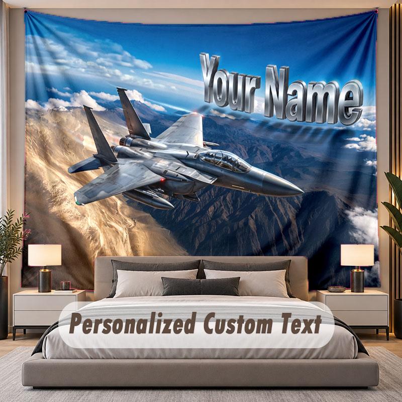 Mountain Landscape (77) Theme Custom Tapestry Personalized Custom Name Text Wall Hanging Tapestry Home Decor Background Cloth
