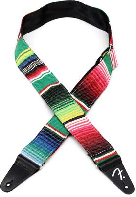 Ремень Serape Ремень Зеленый Мульти [Fender] 2" -