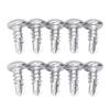 200Pcs Self Drilling Screw Stainless Steel Round Head M4.8x13 Fastener Accessory Set Kit