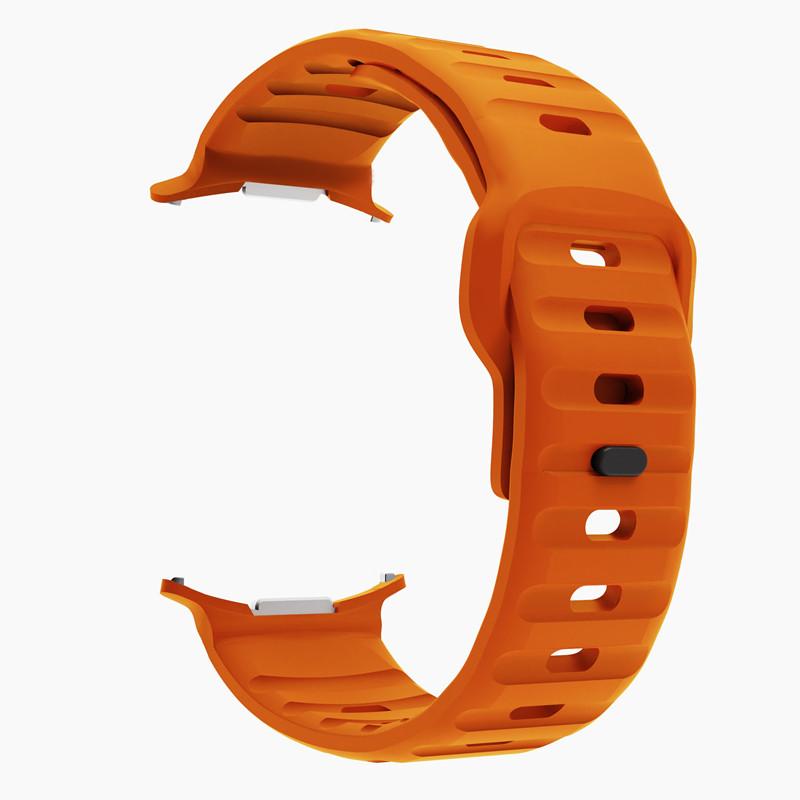 For Samsung Galaxy Watch 7 Ultra Strap 47mm Accessories Correa Sport Silicone Bracelet For Samsung Galaxy Watch Ultra Band 47 Mm