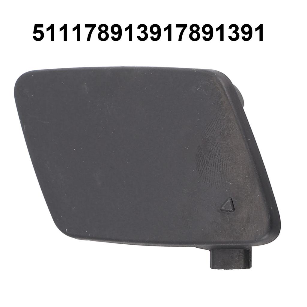 Для BMW 3 E90 E91 2009-2012 M SPORT передний бампер буксировочный крюк крышка 51117891391 автомобиль черный передний прицеп крышка авто бамперы часть