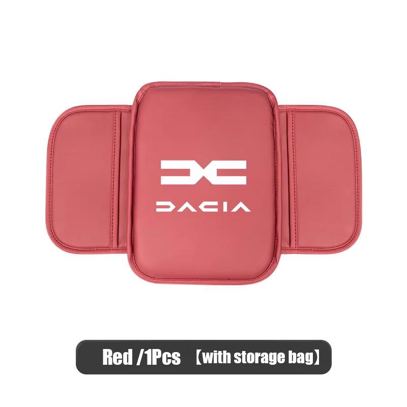 Car Armrest Cushion Cover Leather Seat Center Pad Accessories For Dacia Bigster Spring Duster Sandero Jogger Dokker Lodgy Logan