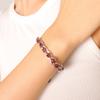 Colored Zircon Bracelet with Diamond Light Bracelet Exquisite Versatile Bracelet Jewelry Gift