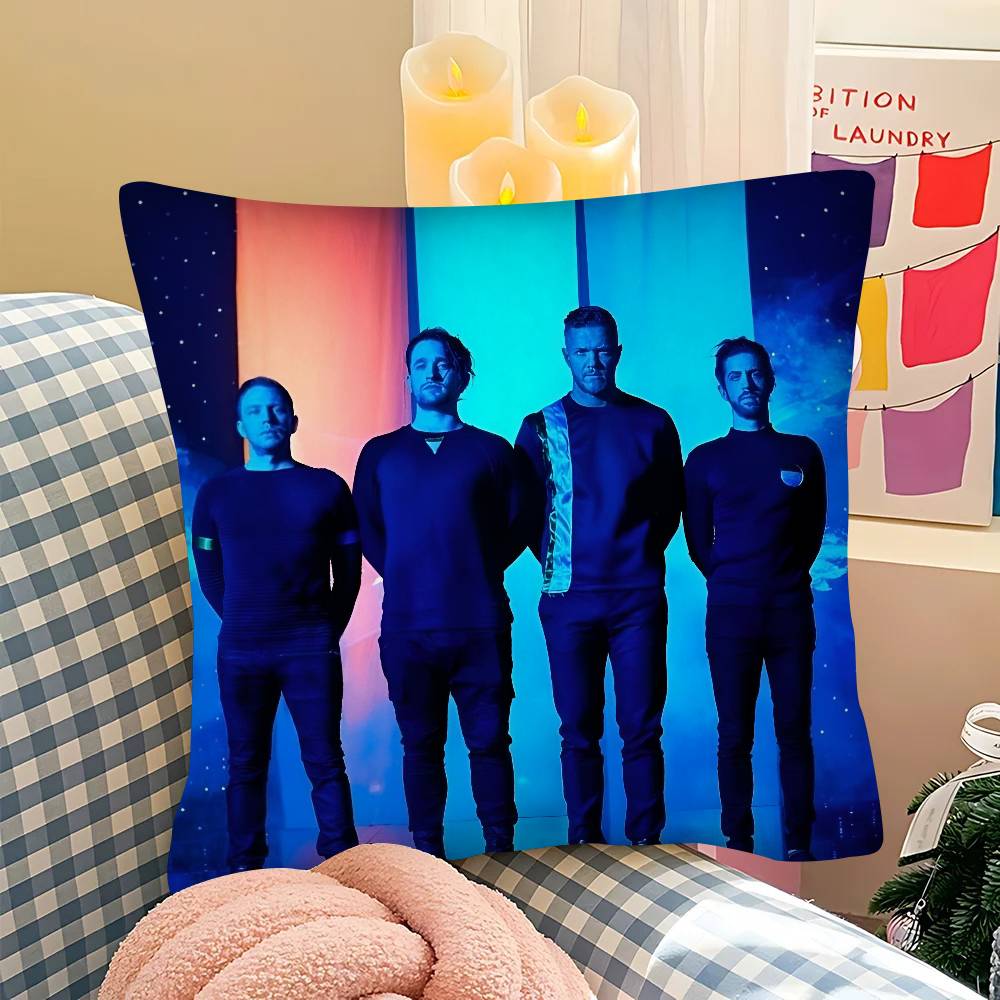 pc Popular Band IImagine DDragons Pillow Case Fashion Square Pillowcase Bedroom Sofa Room Ins Decoration Leisure