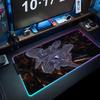 Легенда о героях Галактики Коврик для мыши RGB Игровой коврик для мыши Большой светодиодный коврик Настольный коврик для ПК Светящийся коврик для мыши Большие коврики для клавиатуры Настольный ковер