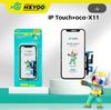 С микросхемой HZYOO Короткий гибкий Сенсорный Digitizer Стекло с рамкой + Клей OCA Для iPhone 11 11PRO MAX 12 13 MINI PROMAX Ремонт