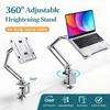 360°Rotatable Laptop Stand Aluminum Tablet Holder Sturdy Laptop Desk Mount  For 17"Inches Notebook