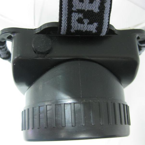 Светодиодный пластиковый налобный фонарь высокой интенсивности для кемпинга, рыбалки и бытового использования (7-светодиодный, Модель 1597)