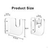 Acrylic Skateboard Wall Mount Hanger Rack Display Holder Stand for