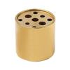 Decorative Mini Incense Holder Copper Heat-resistant Incense Base with 9 Holes Creative Sandalwood Incense Burner