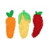 Мягкие плюшевые игрушки для жевания собак, кукуруза, морковь, перец, мягкая игрушка, интерактивная устойчивая к укусам игрушка-компаньон