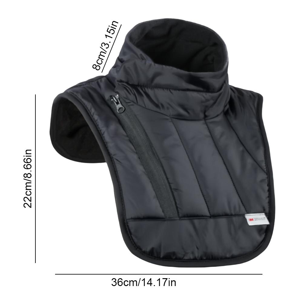 Мотоциклетная защита шеи для мужчин и женщин, зимняя теплая мотоциклетная защита шеи и груди, велосипедная флисовая Балаклава, мотомаска для лица