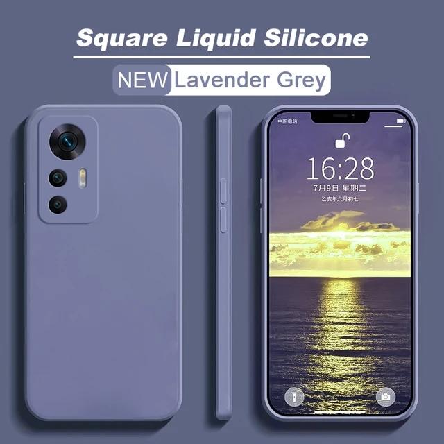 Квадратный жидкий силиконовый чехол для телефона Xiaomi Mi 12T 12 12S 12X Mi12 Pro Ultra Lite, мягкий чехол для Xiaomi 13T Pro
