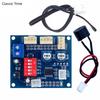 Four-wire PWM Fan Thermostat Computer Cooling, Fan Temperature Control Module Automatic Temperature Control Speed DC 12V