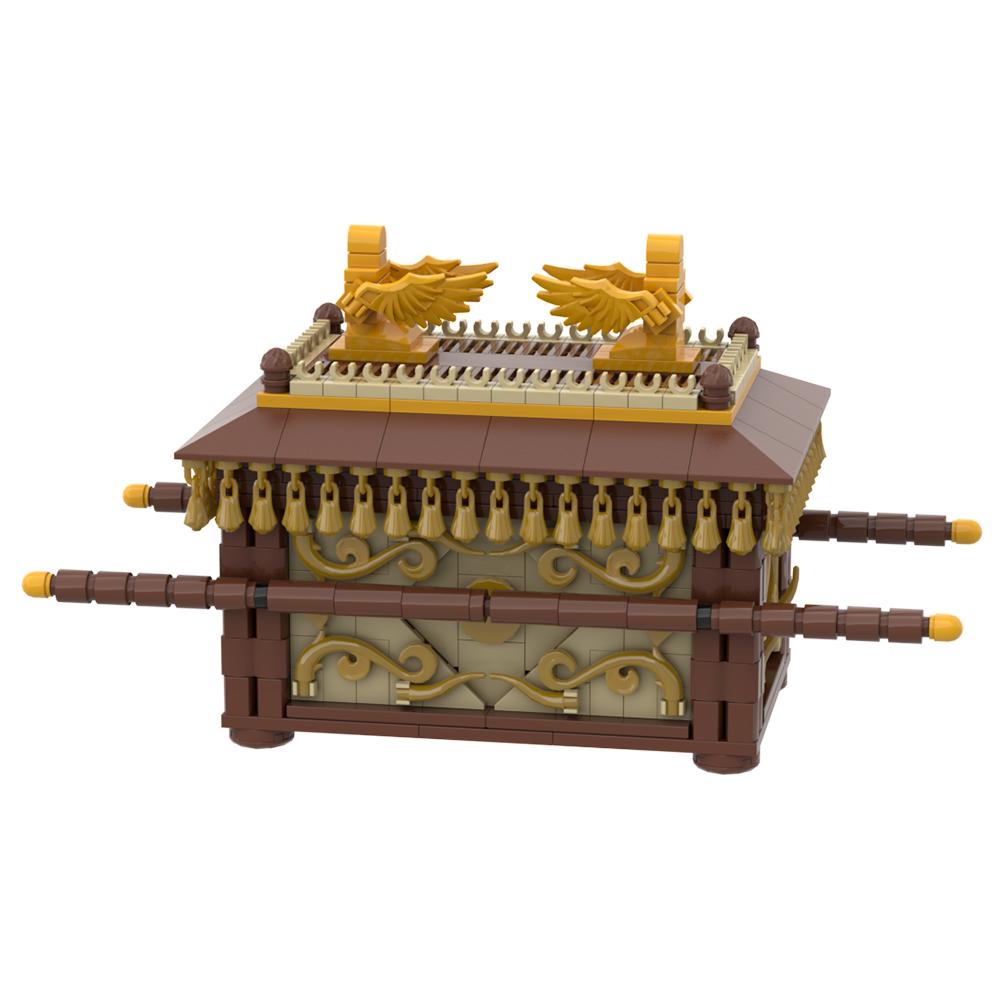 Gobricks MOC Indiana Jones 1 Magic Legal cabinet Military Bricks Movie Raiders of the Lost Ark Building Blocks Set Toys For Gift