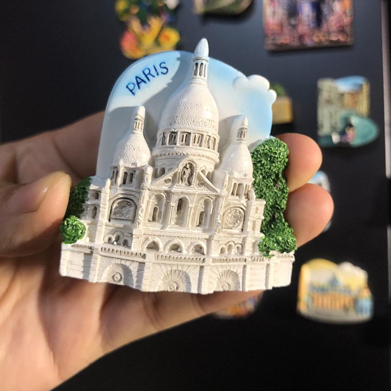 3D Городские Магниты-Сувениры для Путешествий: Европейский и Глобальный Регионы
