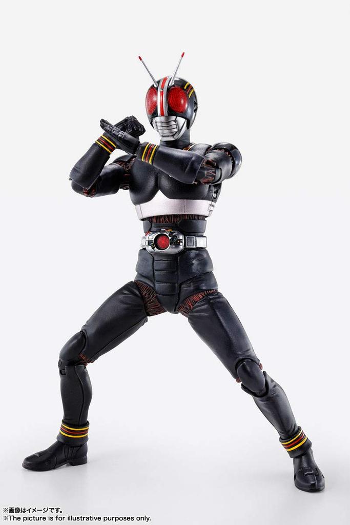 TAMASHII NATIONS Kamen Rider BLACK 150мм раскрашенная подвижная фигурка S.H.Figuarts (Синкочо Сейхо) приблизительно. АБС и ПВХ