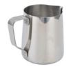 304 Stainless Steel Coffee Cup with Inner Scale Pointed Mouth Milk Frothing Cup for Home Kitchen 350ml