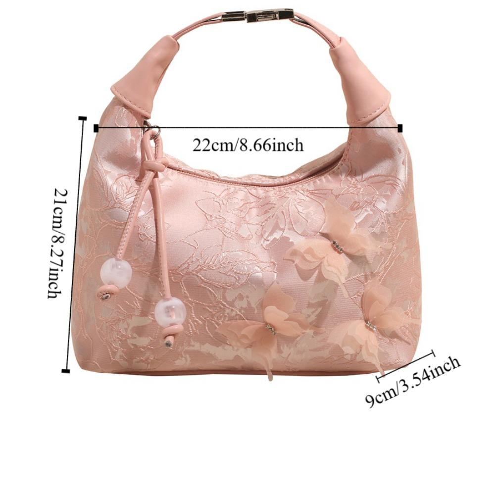 Flower Pattern Chinese Style Crossbody Bag Cheongsam Accessories Cheongsam Bag  Banquet