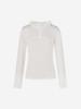 LORDLOAR See-Through Hoodie White